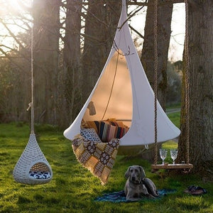 Teepee Tree Pod Kids Baby Swing Hammock