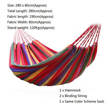 Load image into Gallery viewer, New Garden Hammock  Swing Chair Hanging Chair