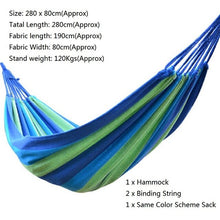 Load image into Gallery viewer, New Garden Hammock  Swing Chair Hanging Chair