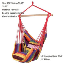 Load image into Gallery viewer, New Garden Hammock  Swing Chair Hanging Chair