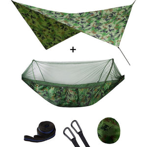 Outdoor Pop-Up Netting Hammock