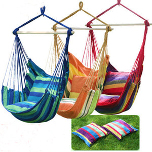 Swinging hanging chair hammock