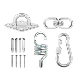 Safety 304 Stainless Steel Ceiling Hook Yoga Hammock Hanging Kit Can Hold 300KG Super Strong Hanging Accessories Bracket Hook